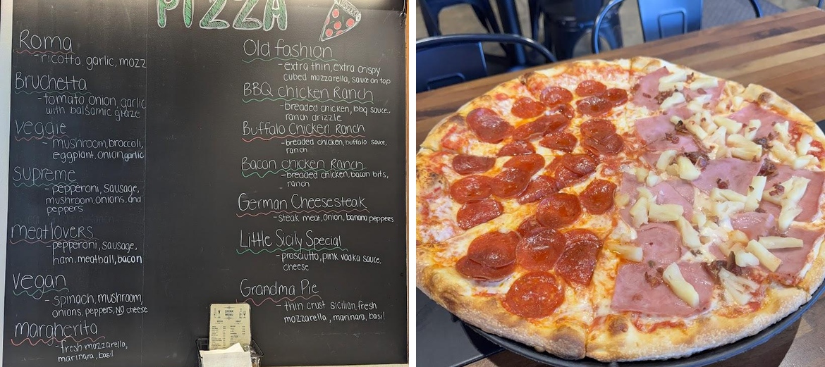 Little Sicily Menu